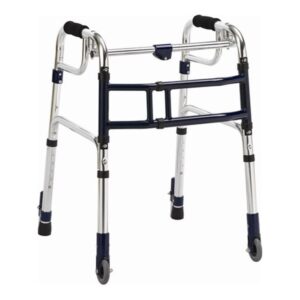 Aluminum Folding Walker Two-Wheeled
